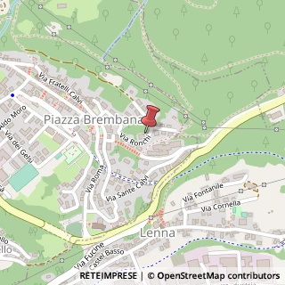 Mappa Via Ronchi, 24, 24014 Piazza Brembana, Bergamo (Lombardia)