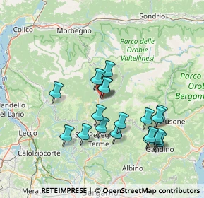 Mappa Via Ronchi, 24014 Piazza Brembana BG, Italia (13.47722)