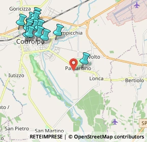 Mappa Strada Provinciale, 33033 Codroipo UD, Italia (2.69857)