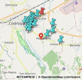 Mappa Strada Provinciale, 33033 Codroipo UD, Italia (1.6715)