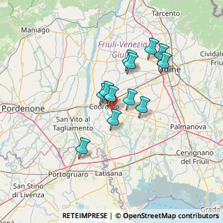 Mappa SP 65, 33033 Codroipo UD, Italia (10.75083)