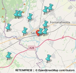 Mappa Via Romagna, 33077 Sacile PN, Italia (4.25333)