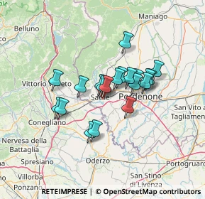 Mappa Via Romagna, 33077 Sacile PN, Italia (9.771)