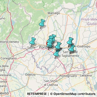 Mappa Via Giovanni Battista Morgagni, 33170 Pordenone PN, Italia (8.12533)