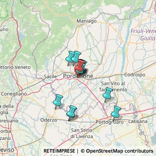 Mappa Via Giovanni Battista Morgagni, 33170 Pordenone PN, Italia (8.81769)