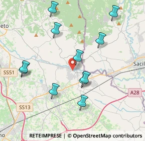 Mappa 31016 Cordignano TV, Italia (3.99273)