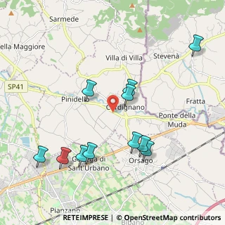 Mappa 31016 Cordignano TV, Italia (2.08455)