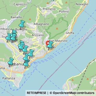 Mappa Corso Dante Aligheri, 28823 Ghiffa VB, Italia (2.72214)