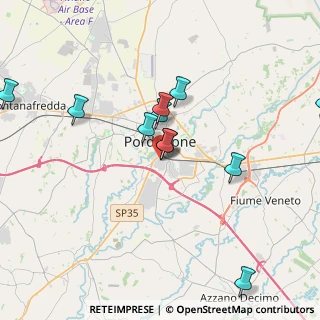 Mappa Via Del Zoccolo Pietro, 33170 Pordenone PN, Italia (3.87636)