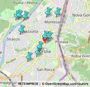 Mappa Via del Seminario, 34070 Gorizia GO, Italia (0.93909)