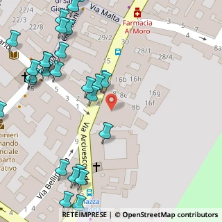 Mappa Via del Seminario, 34070 Gorizia GO, Italia (0.08077)