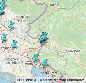 Mappa Via del Seminario, 34070 Gorizia GO, Italia (24.92474)