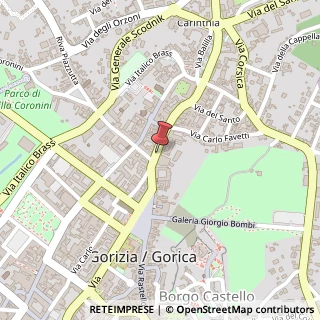 Mappa Via Giosuè Carducci, 2, 34170 Gorizia, Gorizia (Friuli-Venezia Giulia)