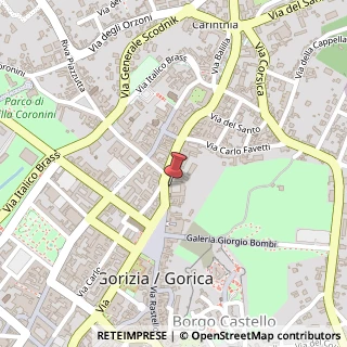 Mappa Via Arcivescovado, 2, 34170 Gorizia, Gorizia (Friuli-Venezia Giulia)
