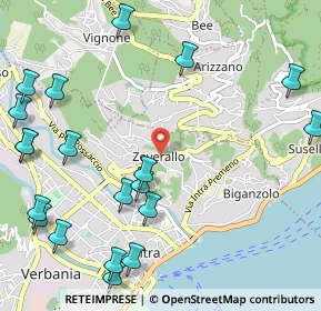 Mappa Vicolo Isonzo, 28921 Pallanza VB, Italia (1.4225)