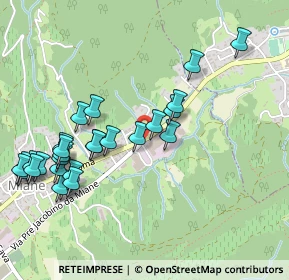 Mappa Via Roma, 31050 Miane TV, Italia (0.54815)