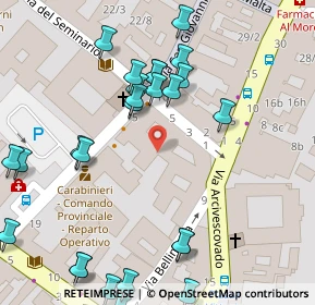 Mappa Via Bellinzona, 34170 Gorizia GO, Italia (0.06296)