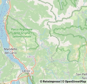 Mappa 23816 Barzio LC, Italia (6.9135)