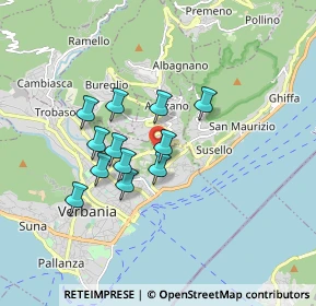 Mappa Vicolo Torchiedo, 28921 Verbania VB, Italia (1.35083)