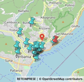 Mappa Vicolo Torchiedo, 28921 Verbania VB, Italia (1.5325)
