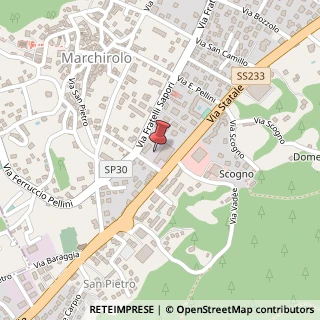Mappa Via Cavalier C. Scolari, 15, 21030 Marchirolo VA, Italia, 21030 Marchirolo, Varese (Lombardia)