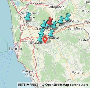 Mappa Via le Prata, 56040 Crespina Lorenzana PI, Italia (12.36462)