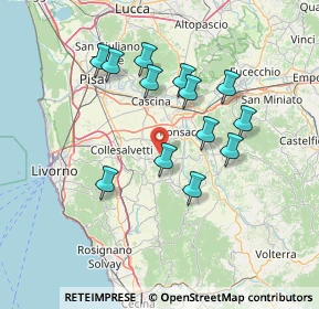 Mappa Via le Prata, 56040 Crespina Lorenzana PI, Italia (13.27692)