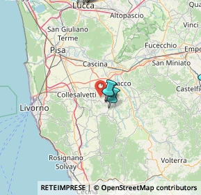 Mappa Via le Prata, 56040 Crespina Lorenzana PI, Italia (37.201)
