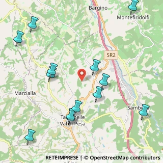 Mappa Str. delle Lame, 50028 Tavarnelle Val di Pesa FI, Italia (2.64538)