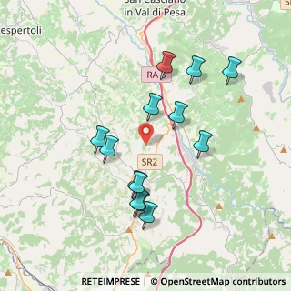 Mappa Str. delle Lame, 50028 Tavarnelle Val di Pesa FI, Italia (3.71615)