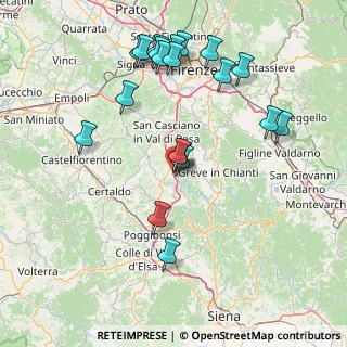 Mappa Via Caravaggio, 50028 Barberino Tavarnelle FI, Italia (17.3845)