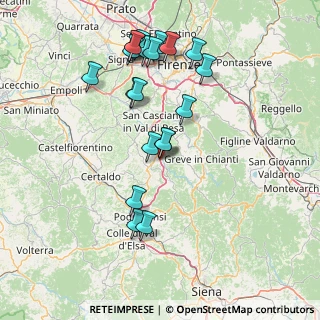 Mappa Via Caravaggio, 50028 Barberino Tavarnelle FI, Italia (16.2615)