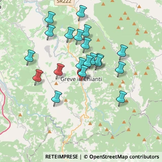 Mappa Via Chiantigiana, 50022 Greve in Chianti FI, Italia (3.719)