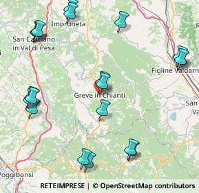 Mappa Via Chiantigiana, 50022 Greve in Chianti FI, Italia (10.8215)