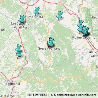 Mappa Via Chiantigiana, 50022 Greve in Chianti FI, Italia (10.393)
