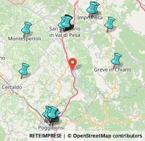 Mappa Via Borromini, 50028 Tavarnelle Val di Pesa FI, Italia (11.0005)