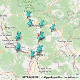 Mappa Via Fratelli Rosselli, 52010 Subbiano AR, Italia (13.80786)