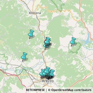 Mappa Via Fratelli Rosselli, 52010 Subbiano AR, Italia (9.5275)