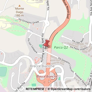 Mappa Via Brecce Bianche, 53, 60131 Ancona, Ancona (Marche)