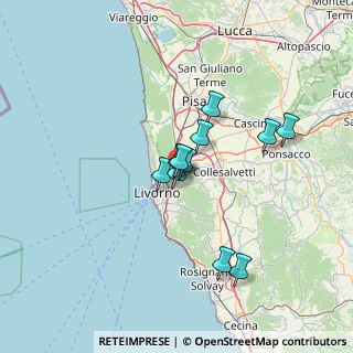 Mappa Via Aiaccia, 57014 Collesalvetti LI, Italia (10.55455)