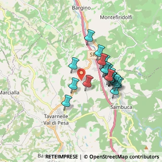 Mappa Strada del Cerro, 50028 Barberino Tavarnelle FI, Italia (1.4465)