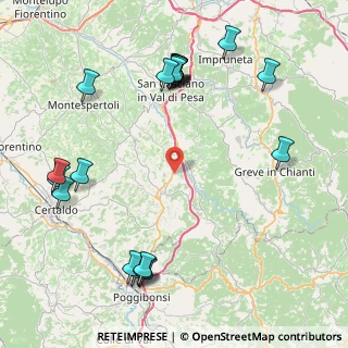 Mappa Strada del Cerro, 50028 Barberino Tavarnelle FI, Italia (10.7715)