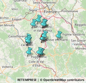Mappa Tavarnelle Val Di Pesa, 50028 Barberino Tavarnelle FI, Italia (10.01563)