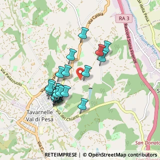 Mappa Tavarnelle Val Di Pesa, 50028 Barberino Tavarnelle FI, Italia (0.83333)