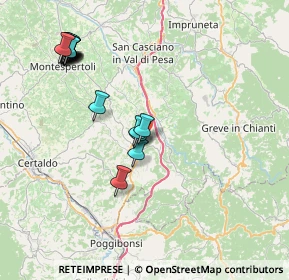 Mappa Tavarnelle Val Di Pesa, 50028 Barberino Tavarnelle FI, Italia (8.9025)