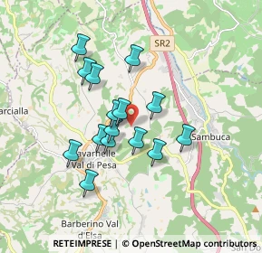 Mappa Tavarnelle Val Di Pesa, 50028 Barberino Tavarnelle FI, Italia (1.45733)