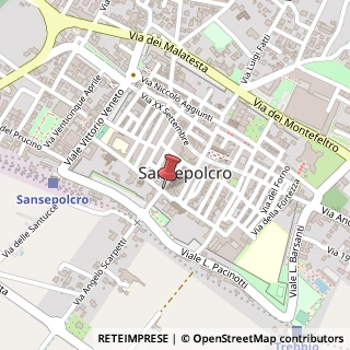 Mappa Via San Gregorio, 13, 52037 Sansepolcro, Arezzo (Toscana)
