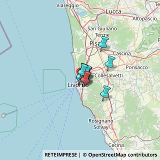 Mappa Via Genova, 57122 Livorno LI, Italia (4.81231)