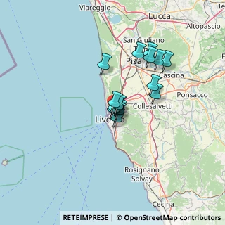 Mappa Via Genova, 57122 Livorno LI, Italia (9.25938)