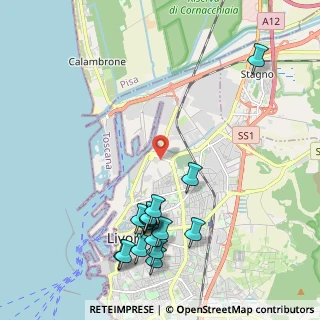 Mappa Via Genova, 57122 Livorno LI, Italia (2.54938)